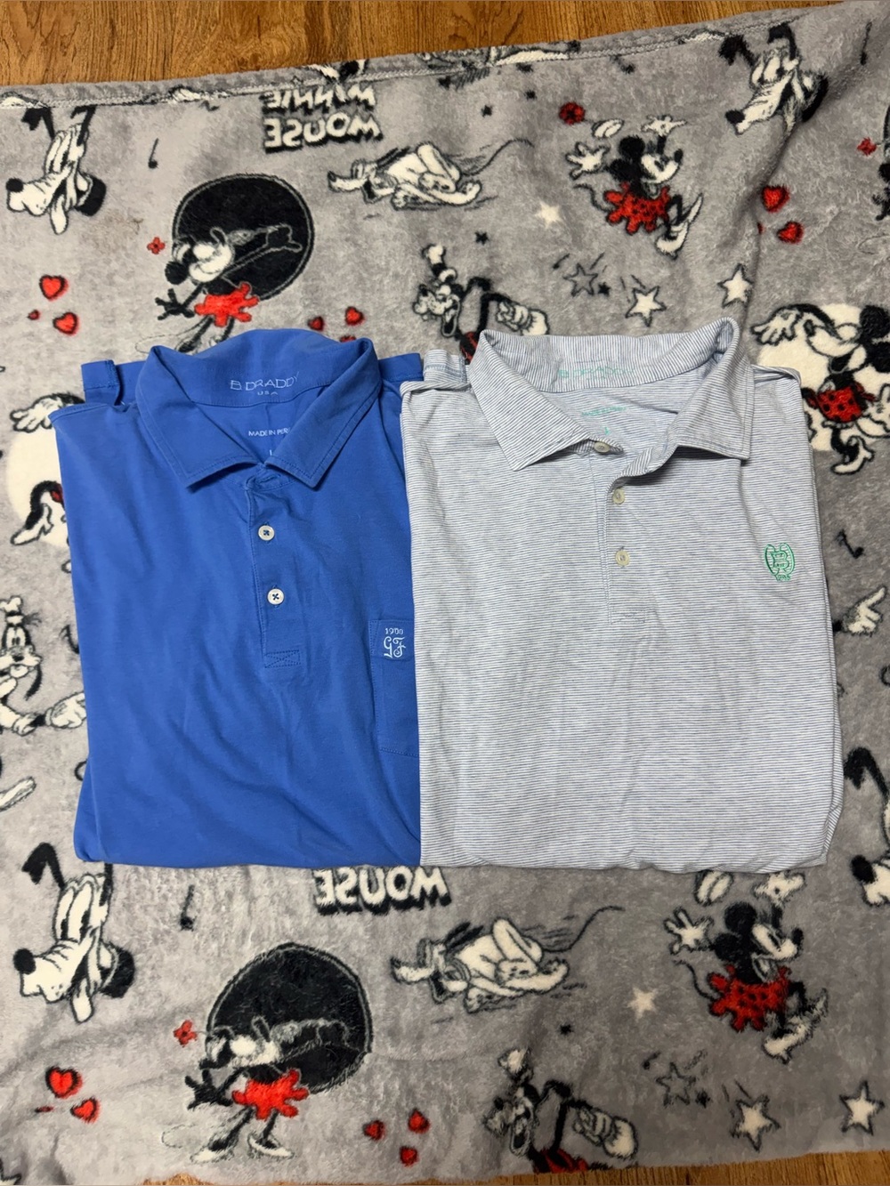 Set of 2 B Draddy polos